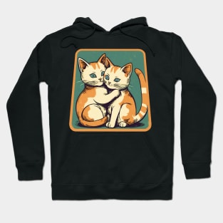 Cats Cuddling Hoodie